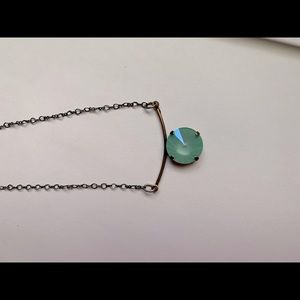 Sabika Single Stone Necklace